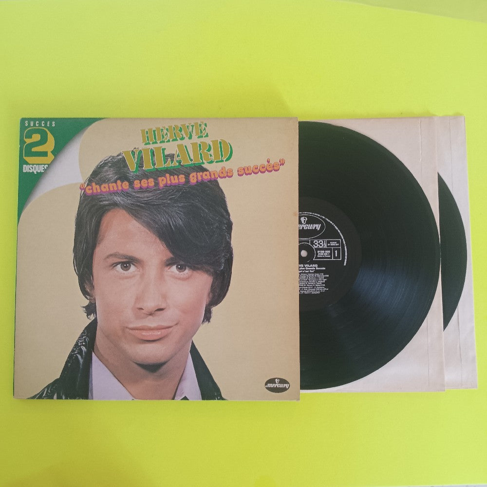 Herve Vilard - Chante Ses Plus Grands Succes FRANCE - 6680 901 - Used - VG++ - Vinyl
