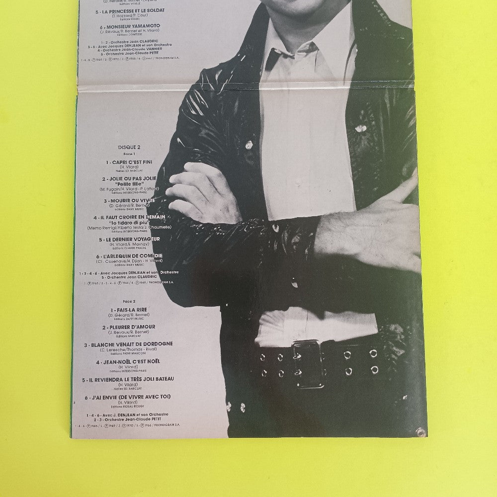 Herve Vilard - Chante Ses Plus Grands Succes FRANCE - 6680 901 - Used - VG++ - Vinyl