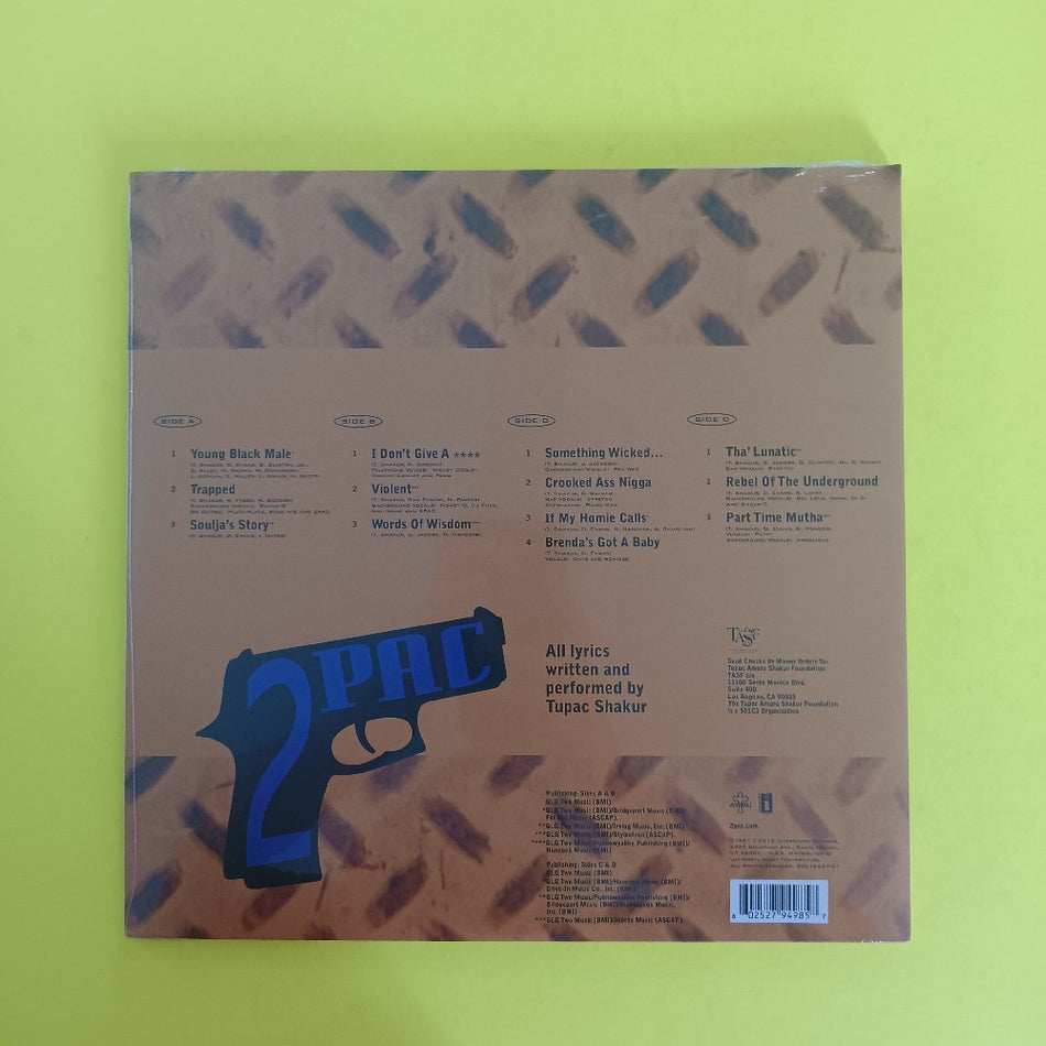 2Pac - 2Pacalypse Now - 2016 - B0016557-01 - New - Sealed - Vinyl