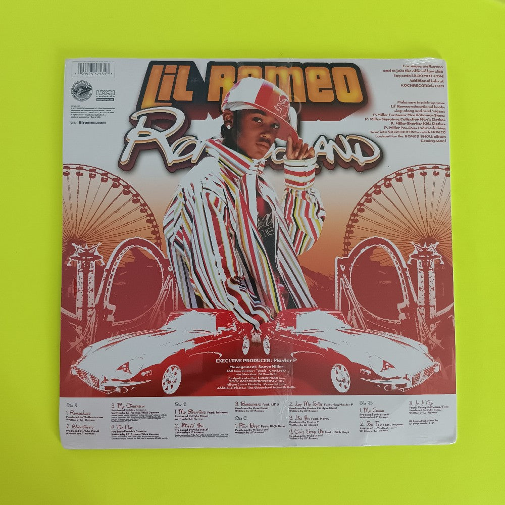 Lil Romeo - RomeoLand 2LP - 2004 - KOC-LP-5753 - New - Sealed - Vinyl