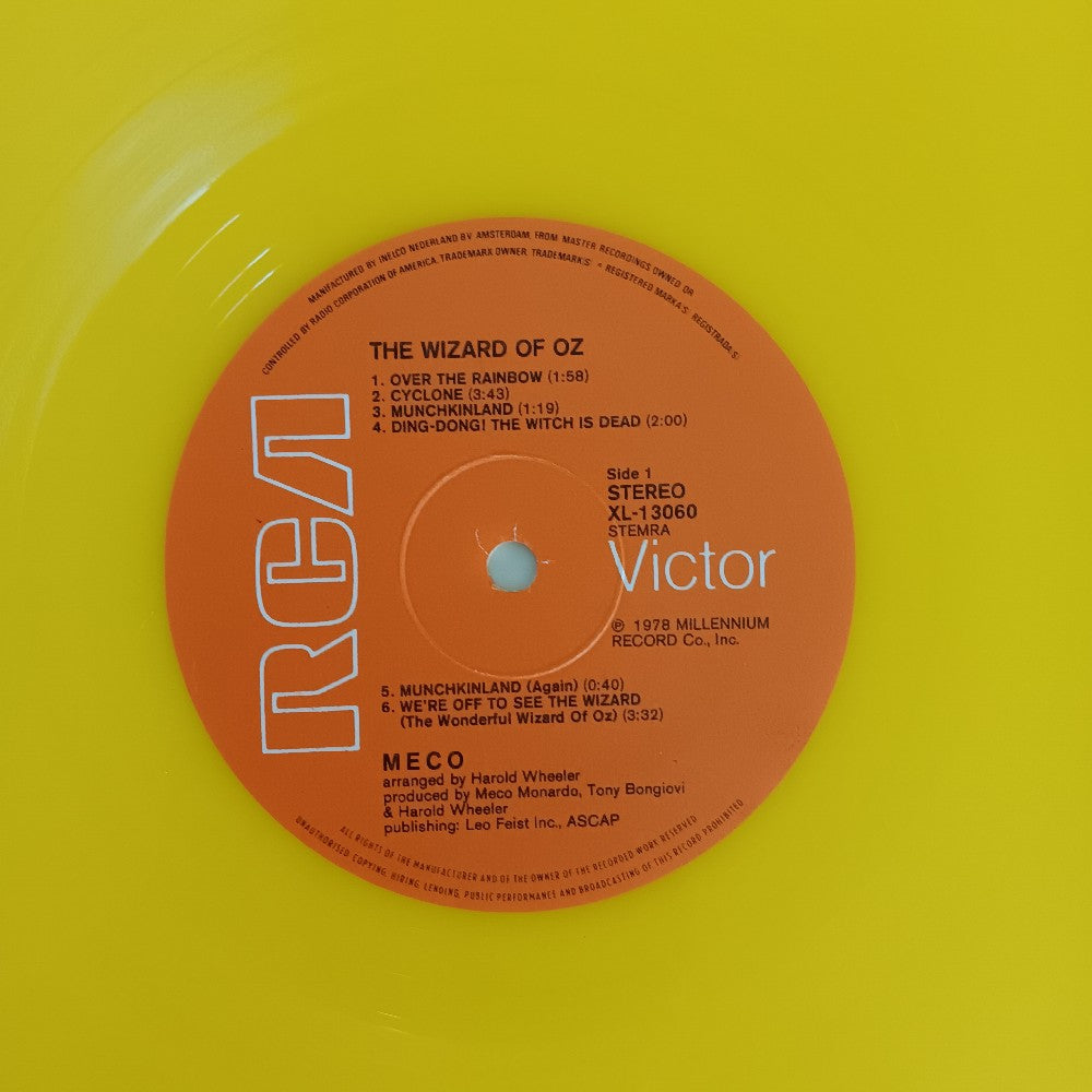 Meco - The Wizard Of Oz YELLOW HOLLAND - 1978 - XL 13060 - Used - VG++ - Vinyl