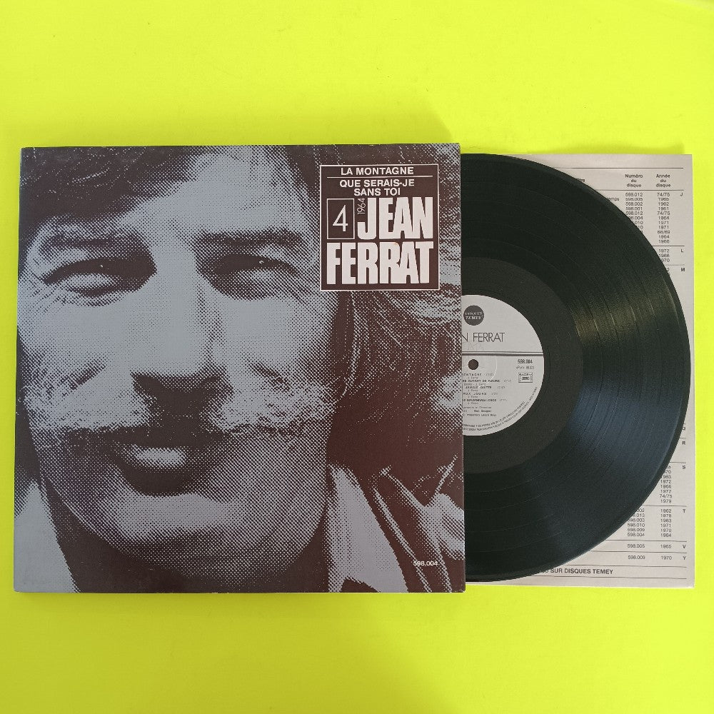 Jean Ferrat - 4 La Montagne Que Serais-Je Sans Toi FRANCE - 1980 - 598.004 - Used - VG++ - Vinyl