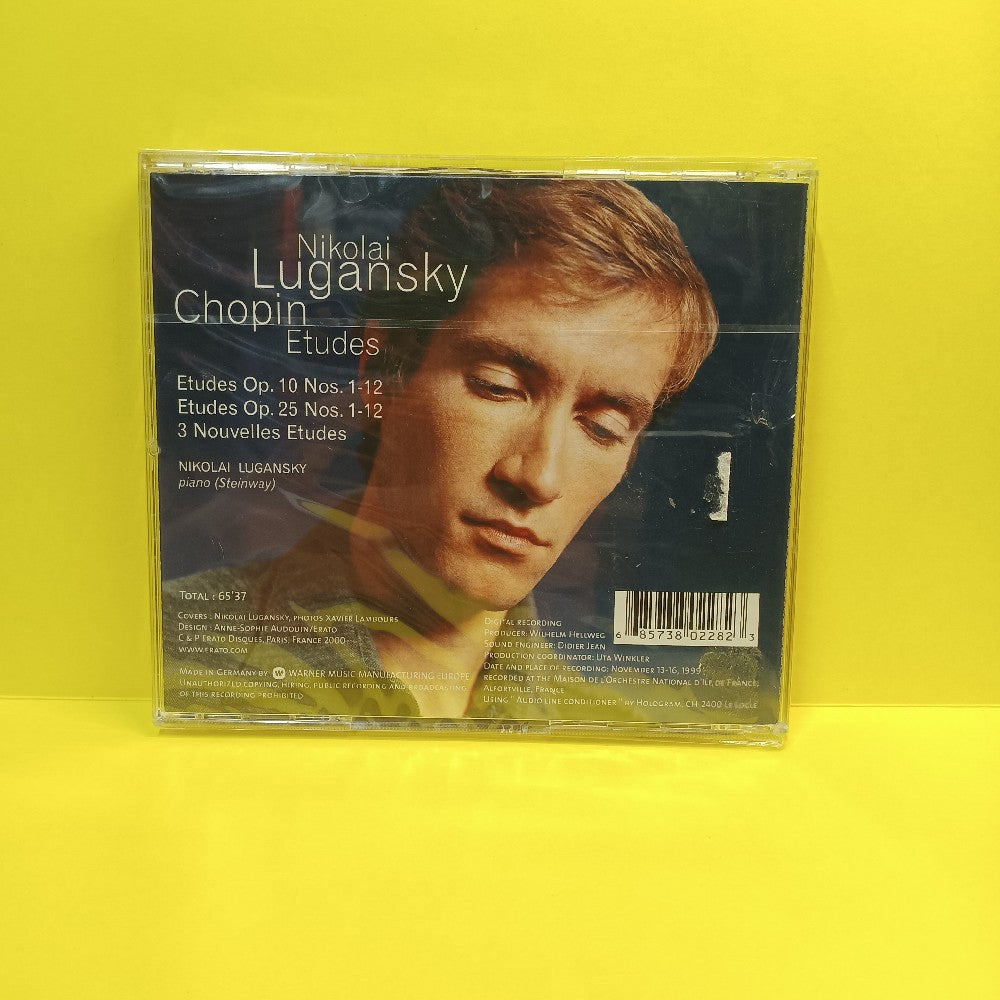 Nikolai Lugansky - Chopin: Etudes GERMANY - 2000 - 8573-80228-2 - New - Sealed - CDs
