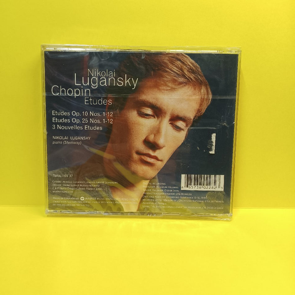 Nikolai Lugansky - Chopin: Etudes GERMANY - 2000 - 8573-80228-2 - New - Sealed - CDs
