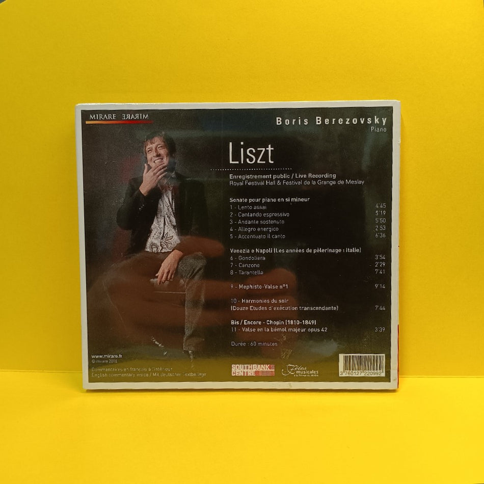 Doris Berezovsky - Liszt: Sonate En Si Mineur - 2010 - MIR 099 - New - Sealed - CDs