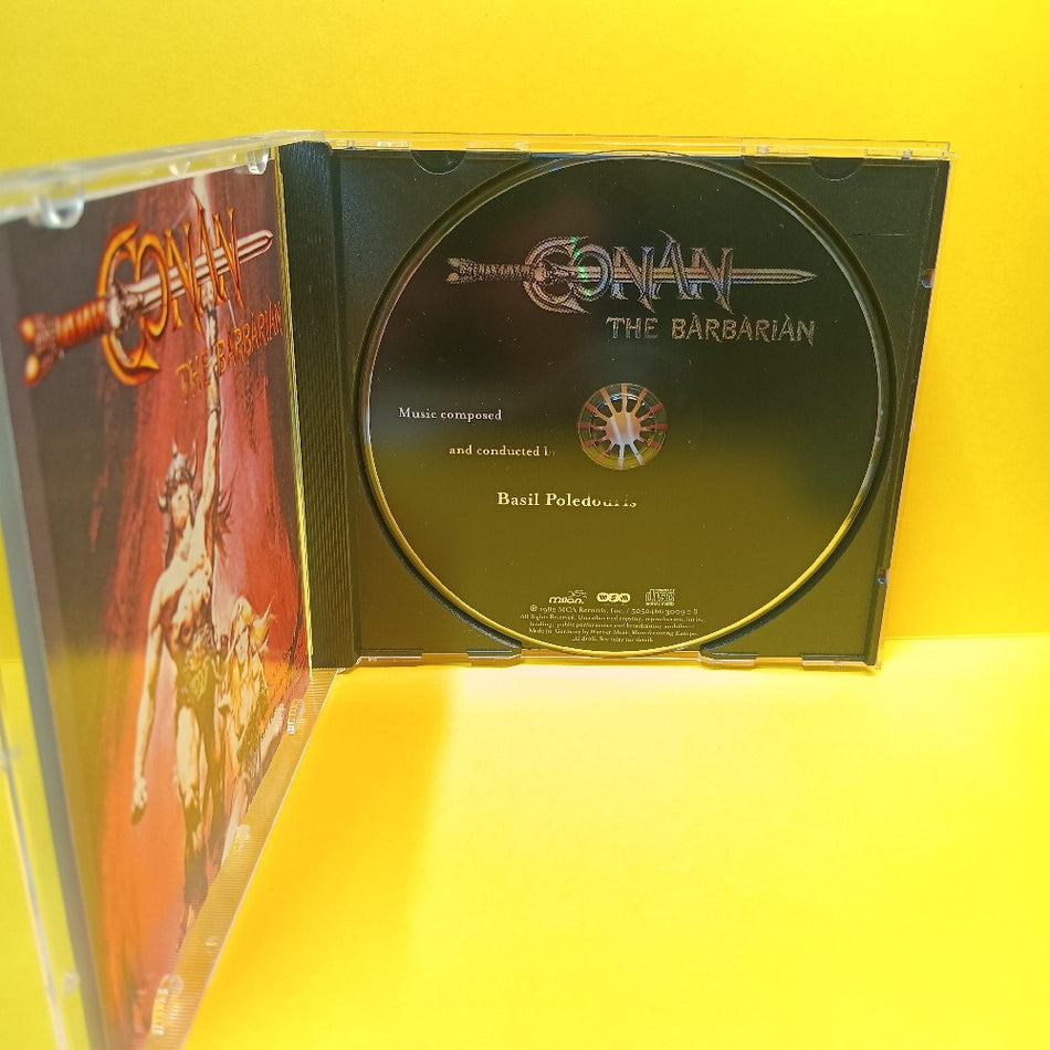 Basil Poledouris - Conan The Barbarian Soundtrack - 5050466 3009 2 8 - Used - EX - CDs