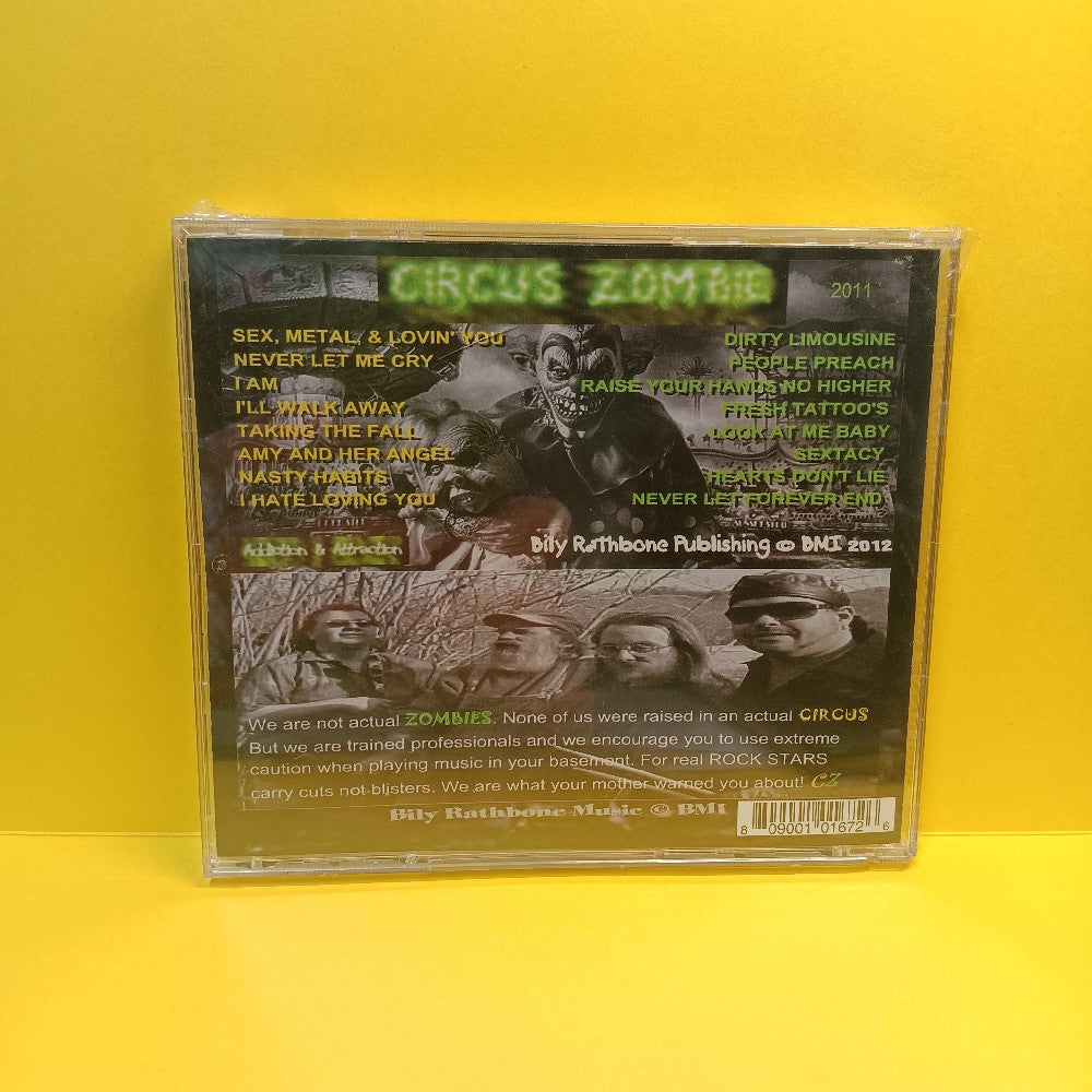 Circus Zombie - Addiction & Attraction CDr - 2011 - New - Sealed - CDs