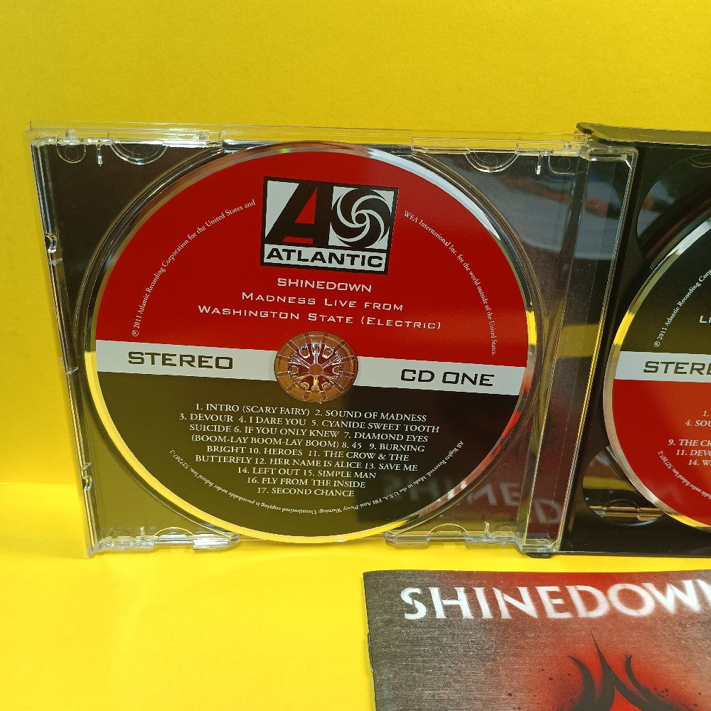 Shinedown - Somewhere In The Stratosphere 4 DISC CD DVD - 2011 - 527207-2 - Used - VG++ - CDs