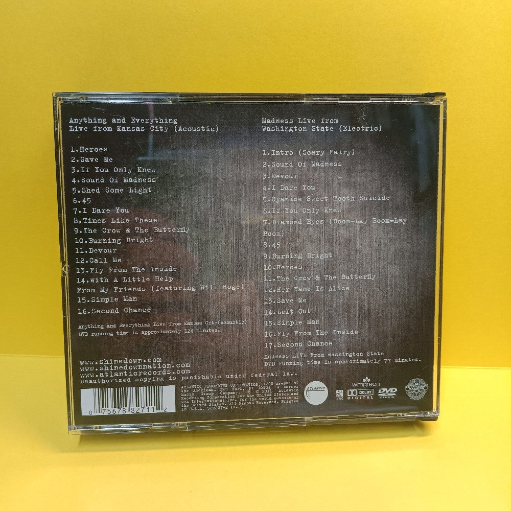 Shinedown - Somewhere In The Stratosphere 4 DISC CD DVD - 2011 - 527207-2 - Used - VG++ - CDs