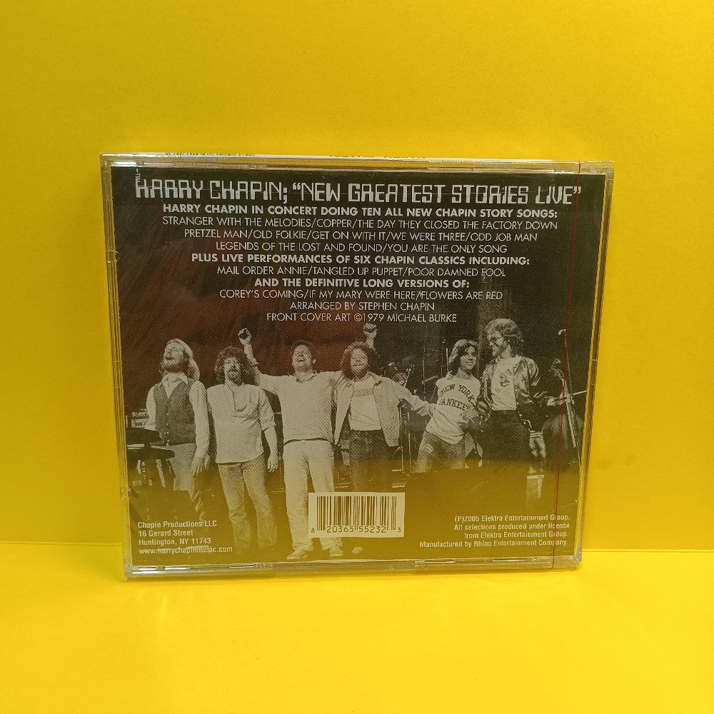Harry Chapin - Legends Of The Lost And Found - 2005 - CPL2-5523 - New - Sealed - CDs