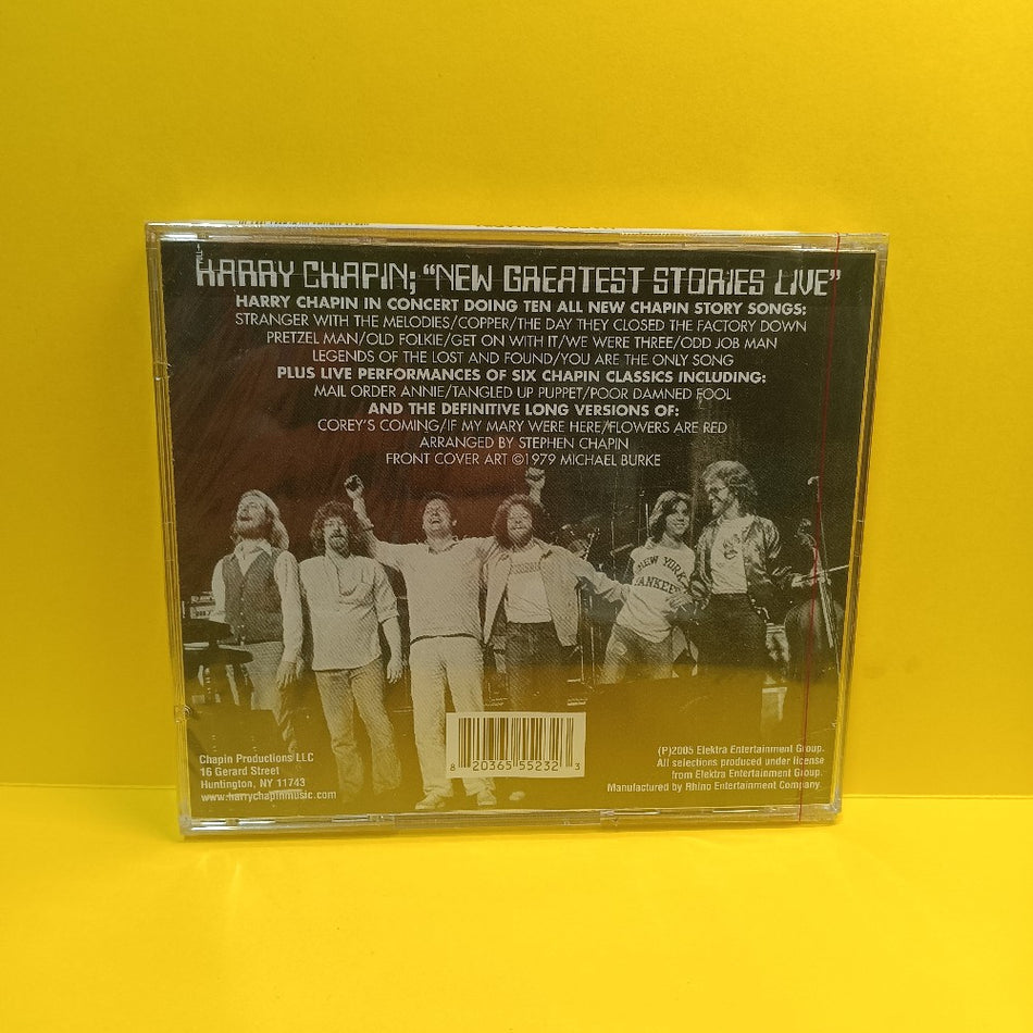 Harry Chapin - Legends Of The Lost And Found - 2005 - CPL2-5523 - New - Sealed - CDs