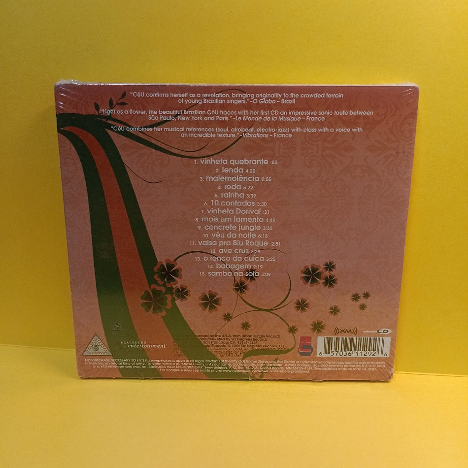 Céu - Céu / Self Titled - 2006 - 657036 1129-2 - New - Sealed - CDs