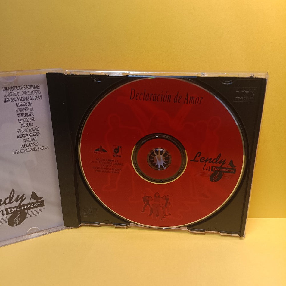 Lendy Y La Declaracion - Declaracion De Amor - 1997 - H2 7243 8 56654 2 4 - Used - EX - CDs