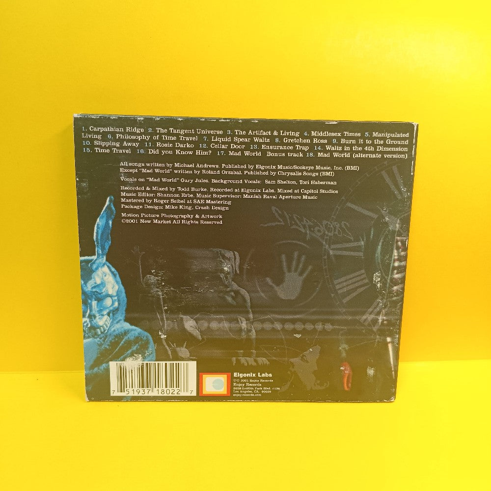 Michael Andrews - Donnie Darko (Music From The Original Motion Picture Score) - 2001 - ENJOY003 - Used - VG++ - CDs