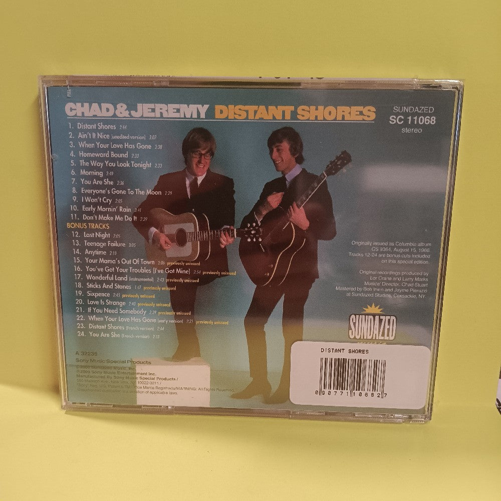 Chad & Jeremy - Distant Shores - 2000 - SC 11068 - New - Sealed - CDs