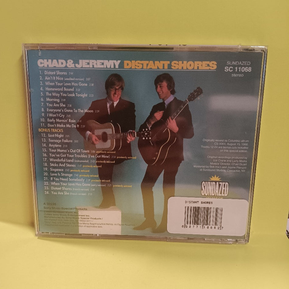 Chad & Jeremy - Distant Shores - 2000 - SC 11068 - New - Sealed - CDs