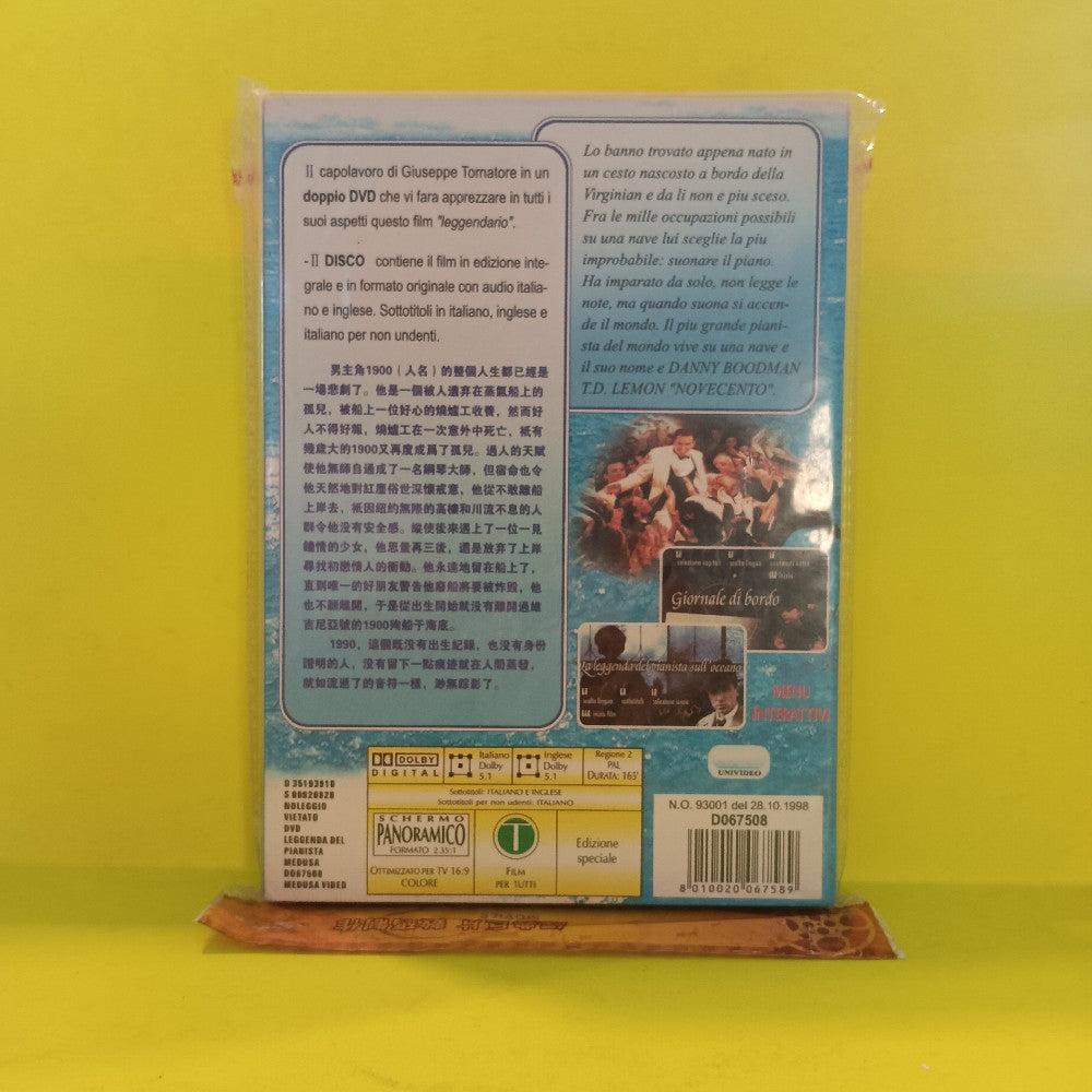La Legenda Del Pianista Sull'Oceano - New - Sealed - DVDs & Blu-Rays