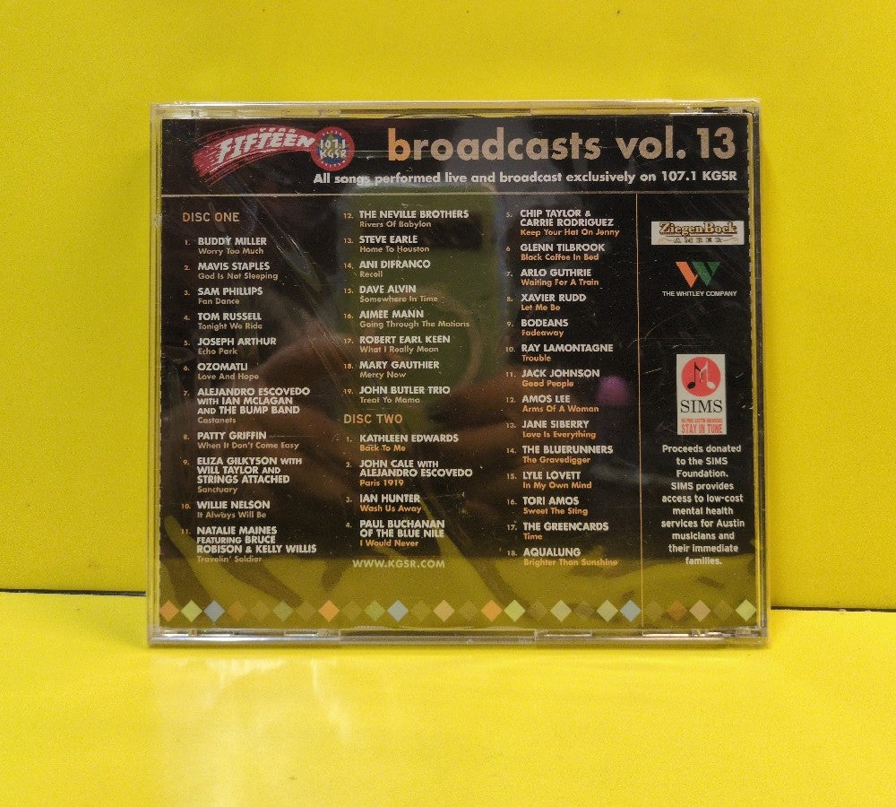 Various - Broadcasts Vol. 13 - 2005 - New - Sealed - CDs - 2xCD - Limited Edition