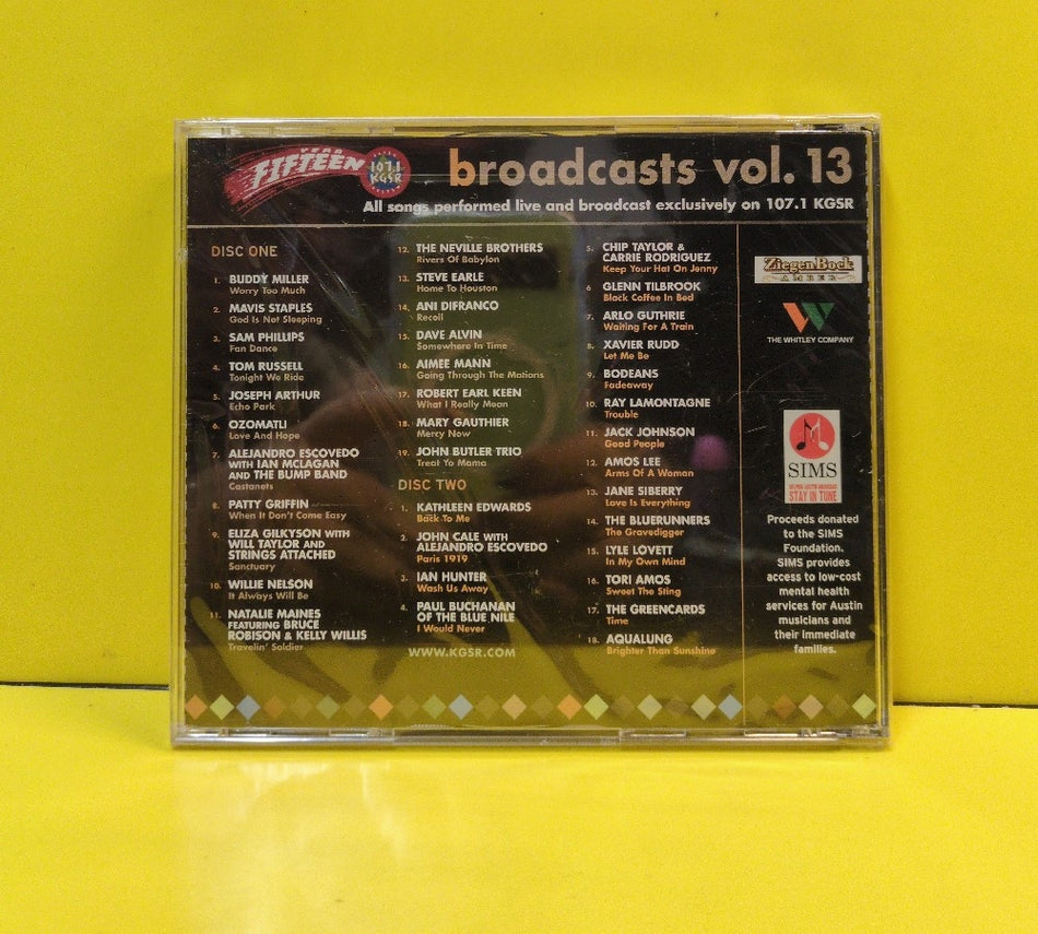 Various - Broadcasts Vol. 13 - 2005 - New - Sealed - CDs - 2xCD - Limited Edition