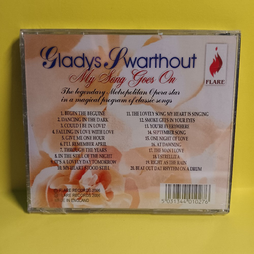 Gladys Swarthout - My Song Goes On - 2006 - SPEC 1027 - New - Sealed - CDs