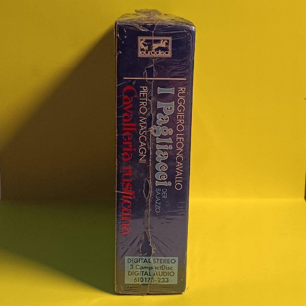 Pietro Mascagni / Ruggiero Leoncavallo - Cavalleria Rusticana & I Pagliacci Box Set - 1984 - 610 173-233 - New - Sealed - CDs