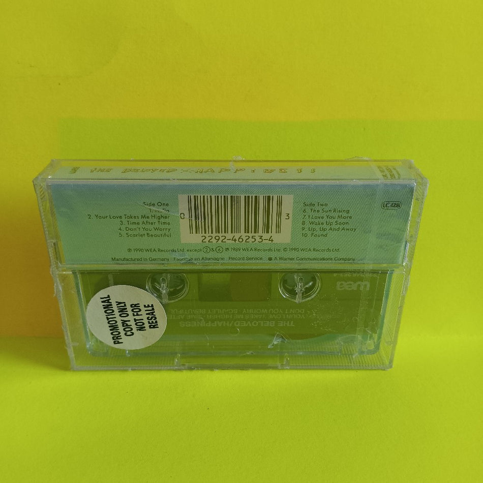 The Beloved - Happiness PROMO GERMANY - 1990 - WX 299C - New - Sealed - Cassettes