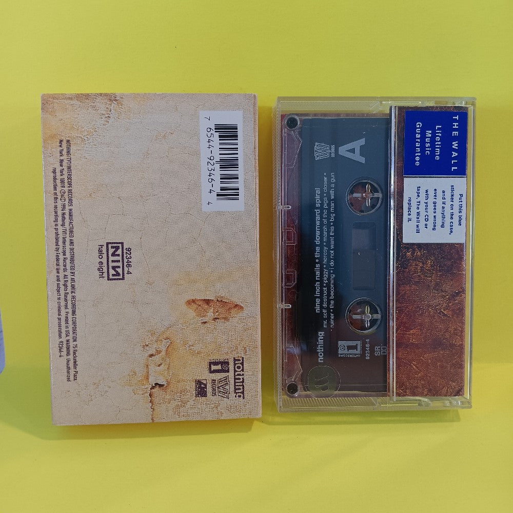 Nine Inch Nails - The Downward Spiral SLIPCASE - 1994 - 92346-4 - Used - EX - Cassettes