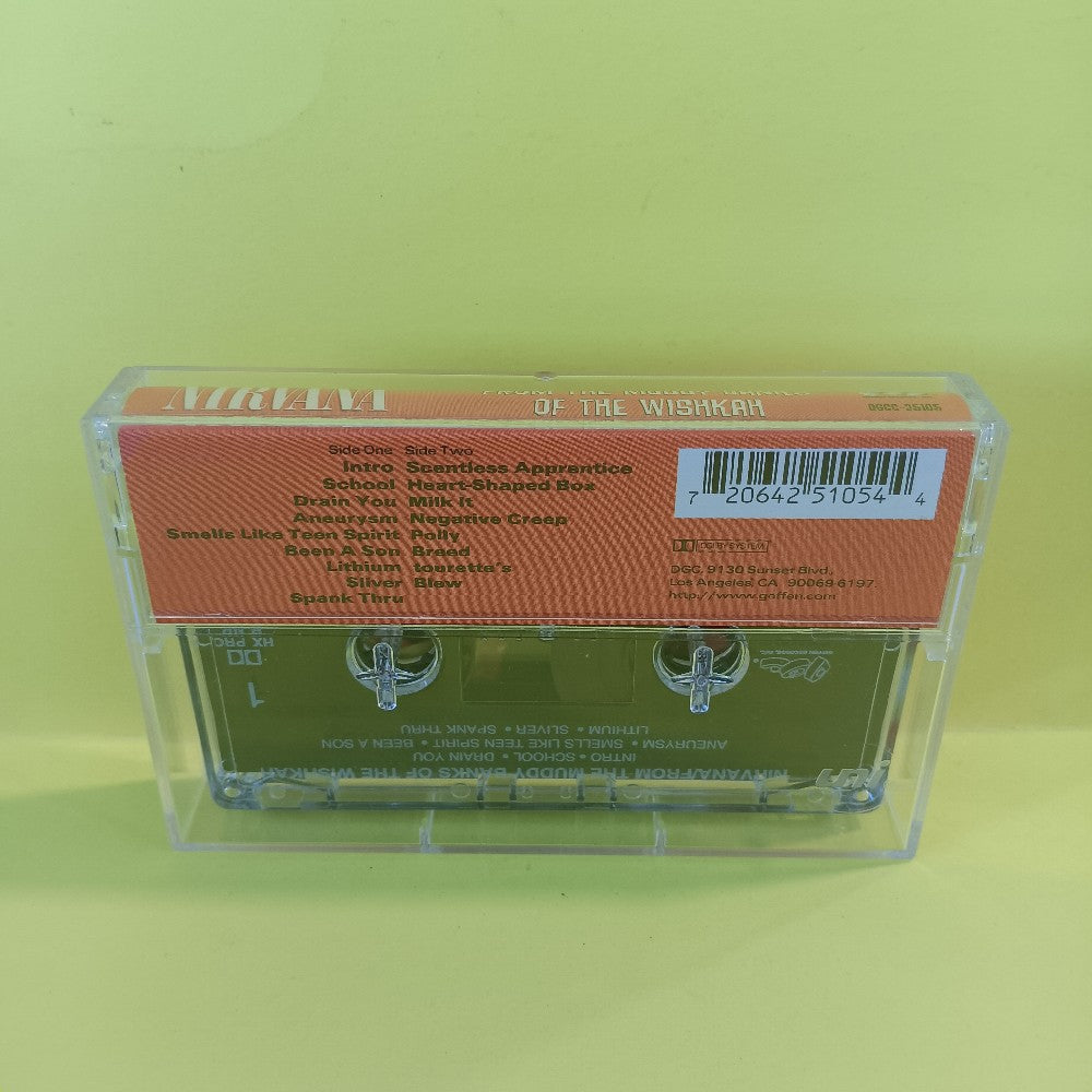 Nirvana - From The Muddy Banks Of The Wishkah - 1996 - DGCC-25105 - Used - EX - Cassettes