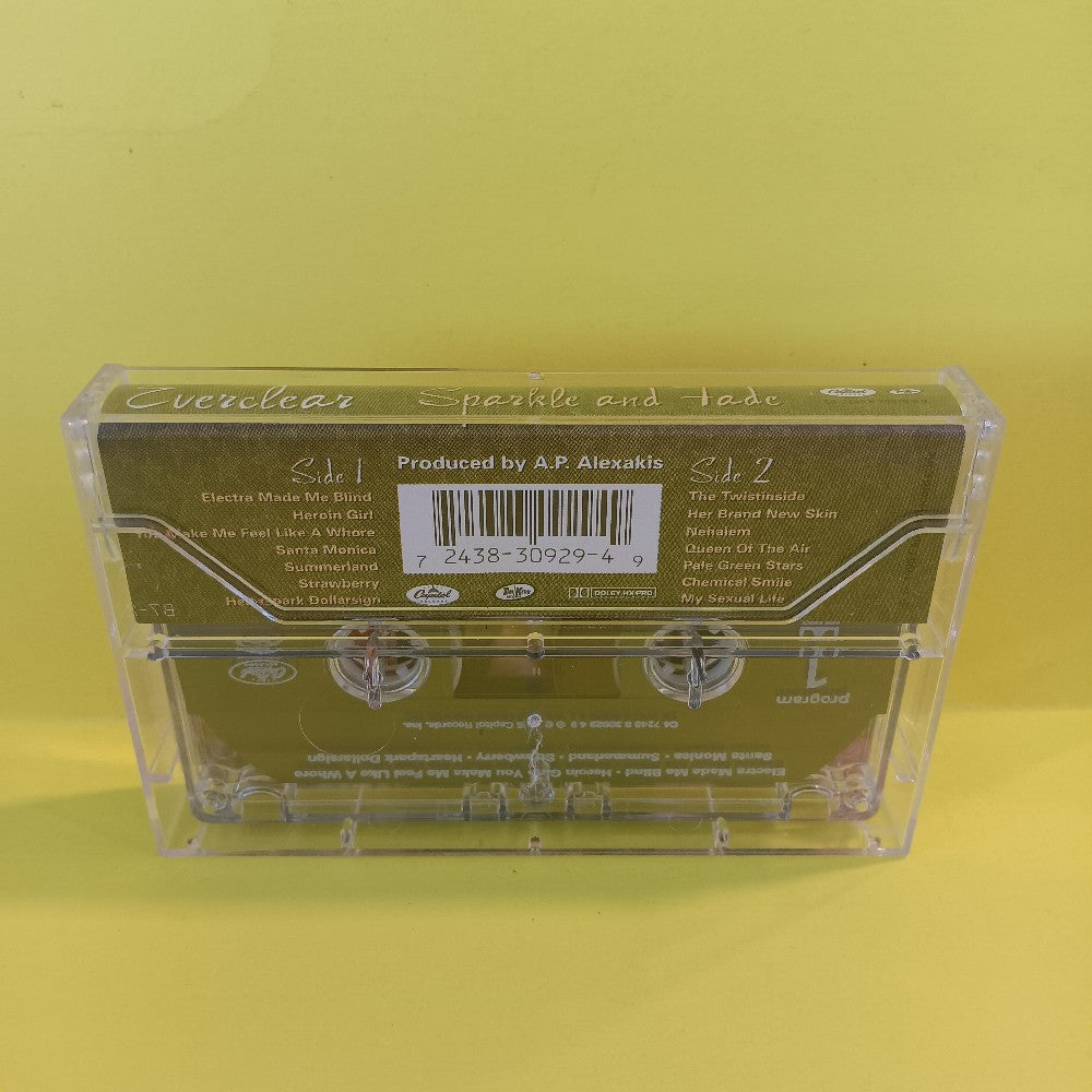 Everclear - Sparkle And Fade - 1995 - C4 7243 8 30929 4 9 - Used - EX - Cassettes