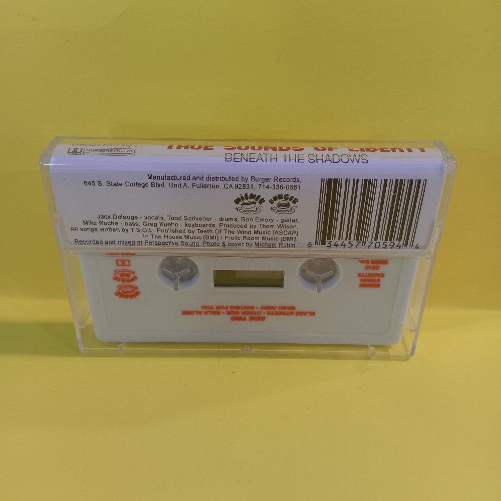 True Sounds Of Liberty - Beneath The Shadows  - 2015 - BRGR00981 - New - NM - Cassettes