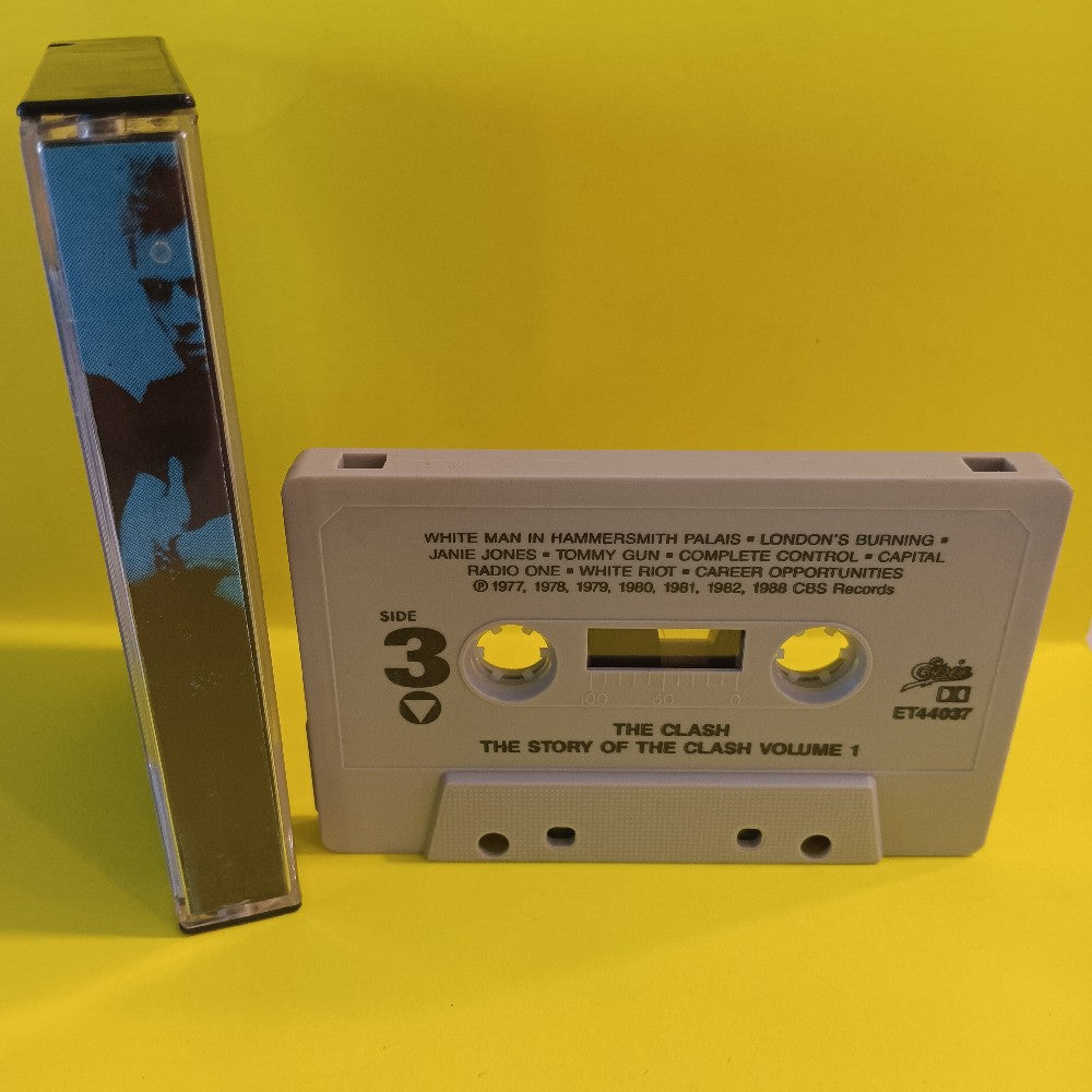 The Clash - The Story Of The Clash VOL 1 CASSETTE 2 ONLY - 1988 - ET44037 - Used - EX - Cassettes