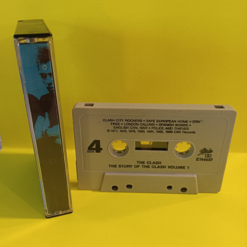 The Clash - The Story Of The Clash VOL 1 CASSETTE 2 ONLY - 1988 - ET44037 - Used - EX - Cassettes
