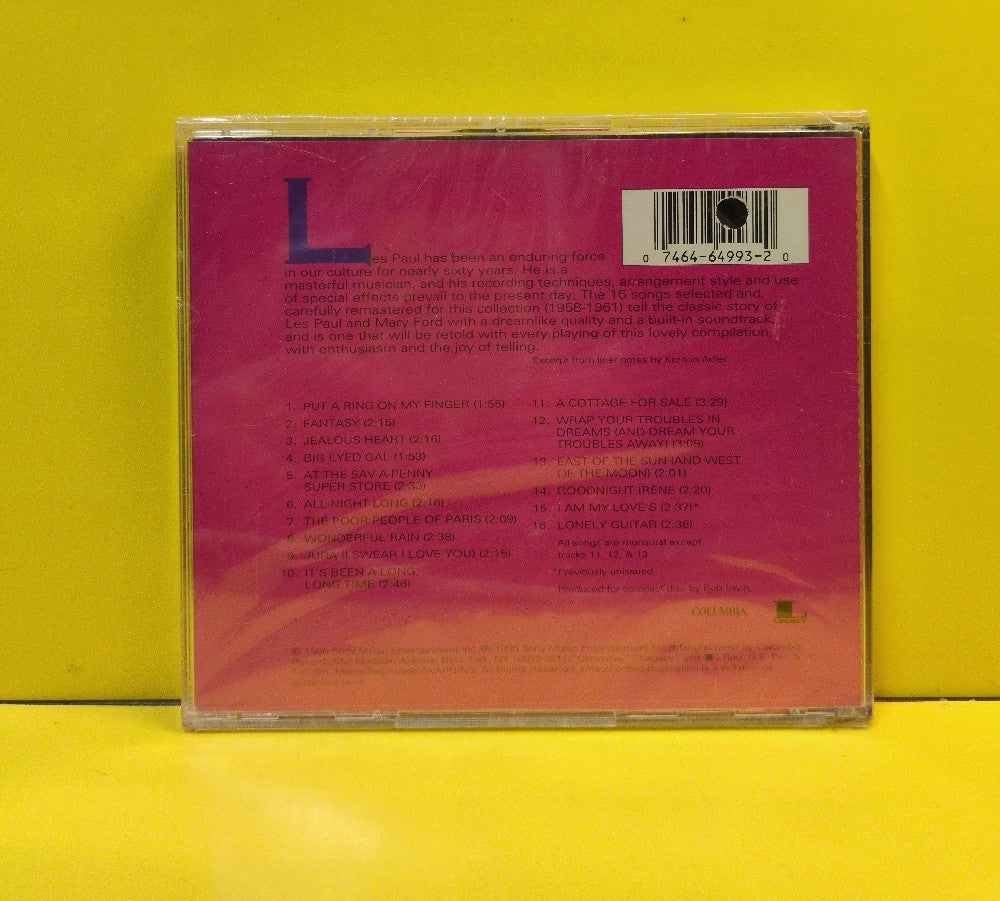 Les Paul & Mary Ford - 16 Most Requested Songs - 1996 - CK 64993 - New - Sealed - CDs