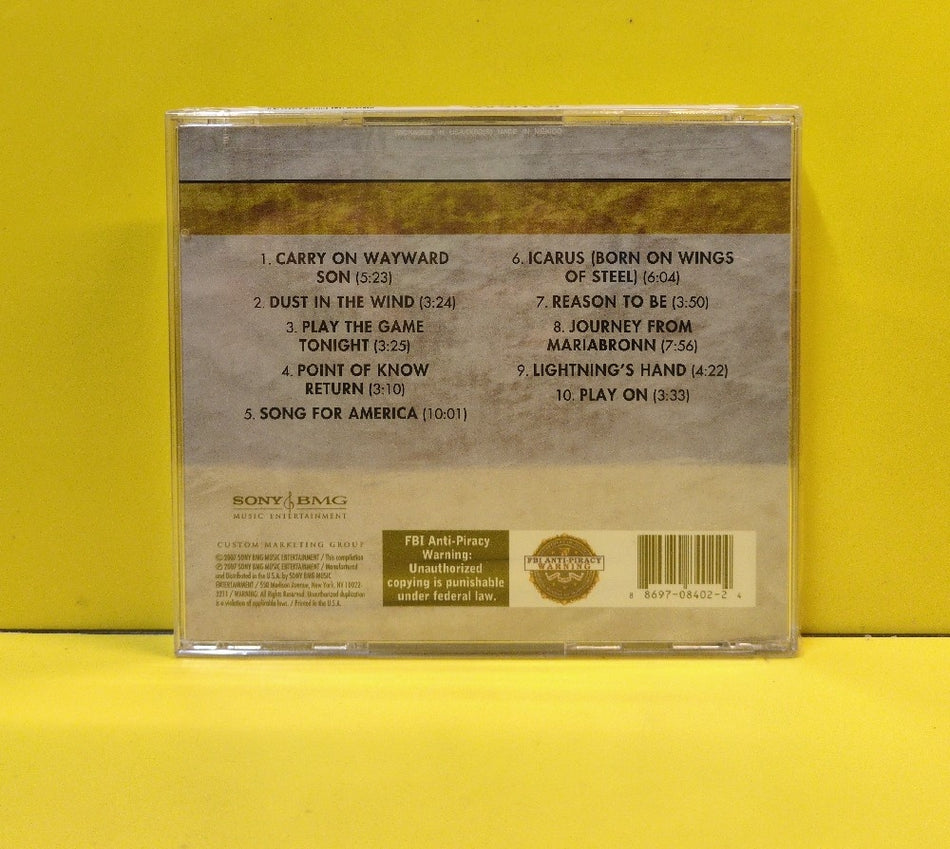 Kansas - Super Hits - 2007 - A 708402 - New - Sealed - CDs