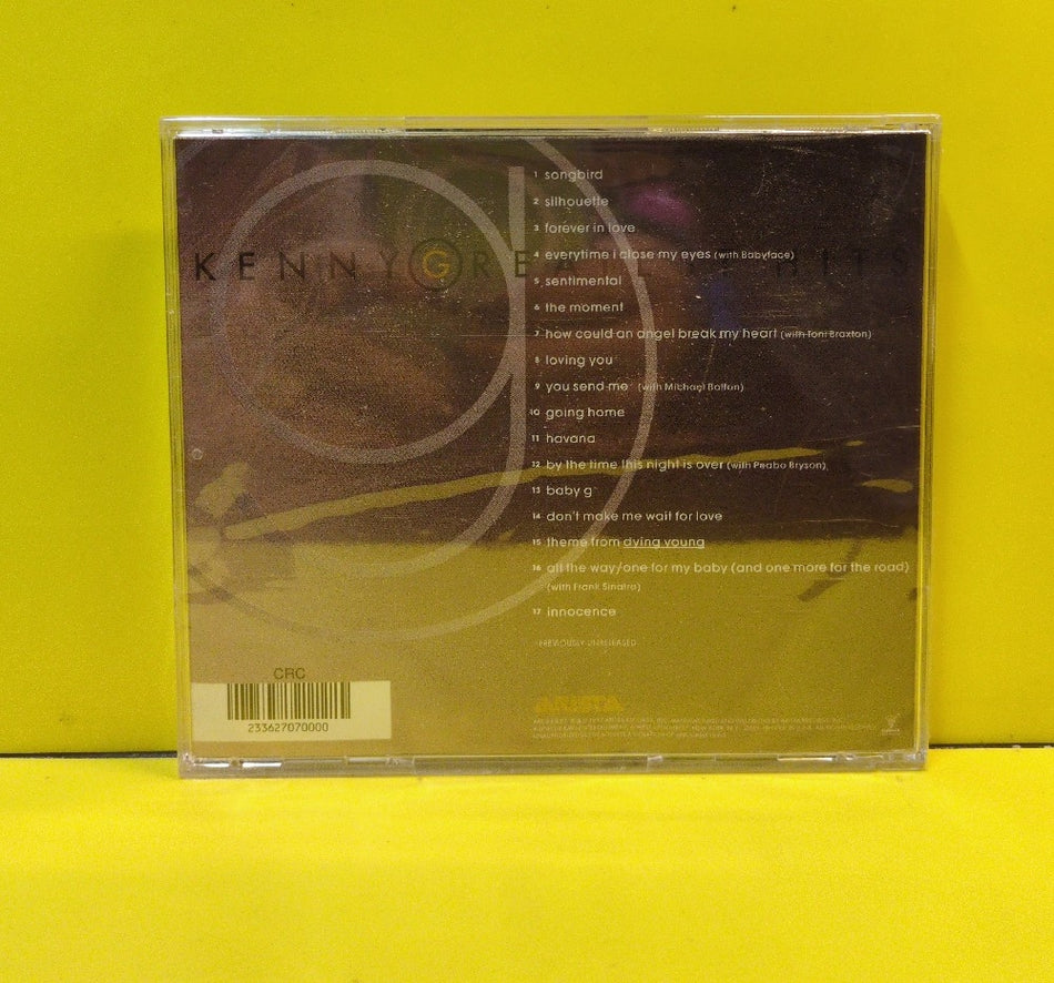 Kenny G - Greatest Hits - 1997 - ARCD 8991 - New - Sealed - CDs - CRC Club Edition
