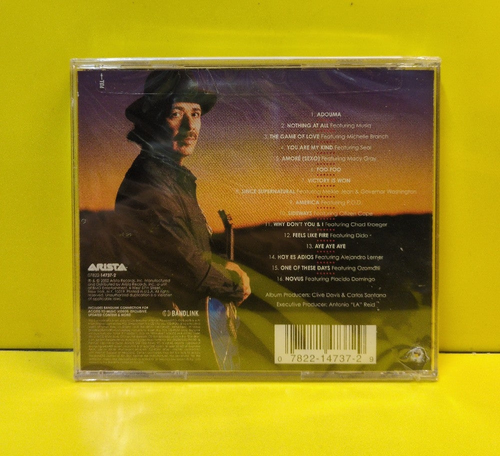 Santana - Shaman - 2002 - 07822-14737-2 - New - Sealed - CDs