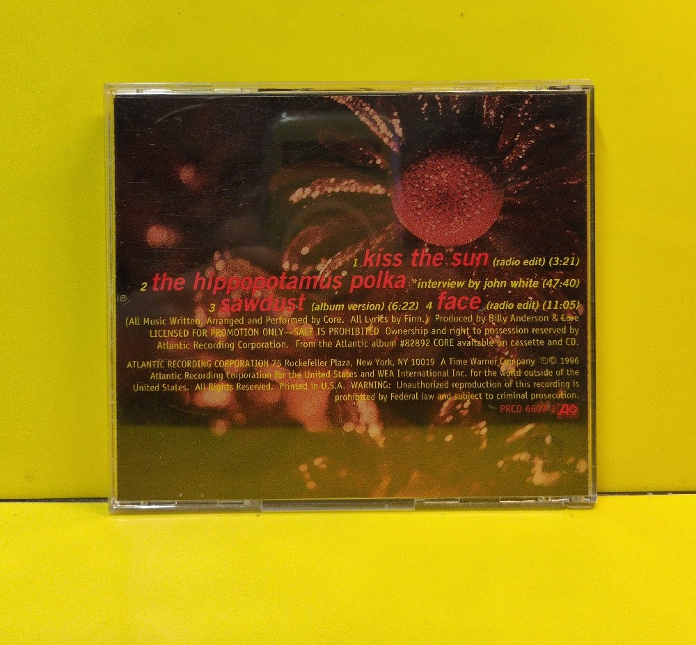 Core - Kiss The Sun - 1996 - PRCD 6607-2 - Used - EX - CDs - EP - Promo