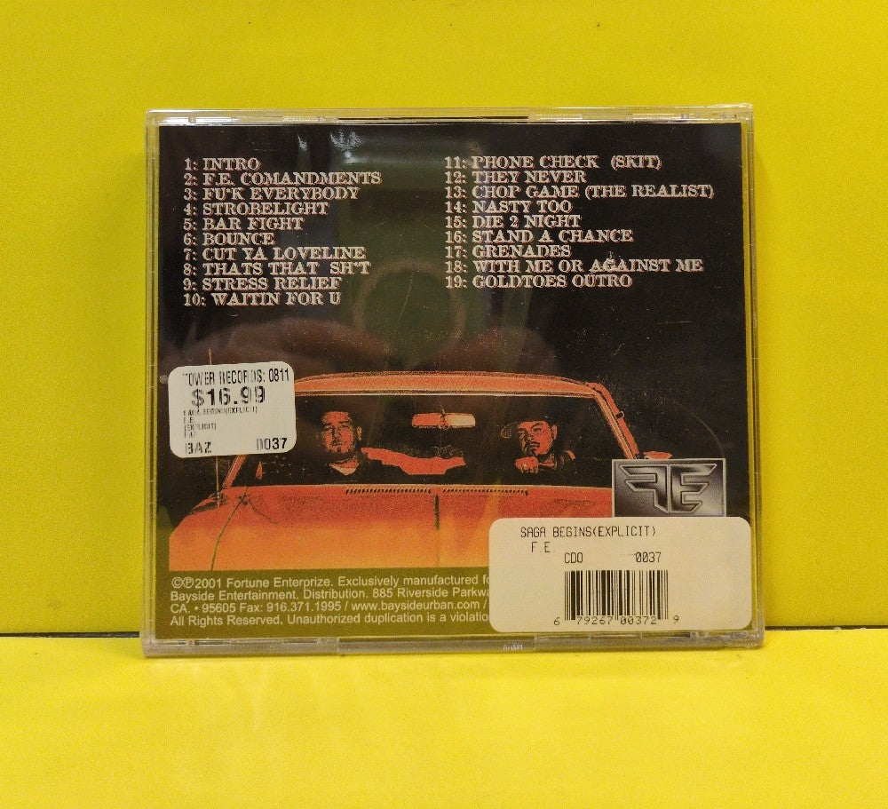 Dutch / Mr. Kee - The Saga Begins... - 2001 - FE-0026-2 - New - Sealed - CDs