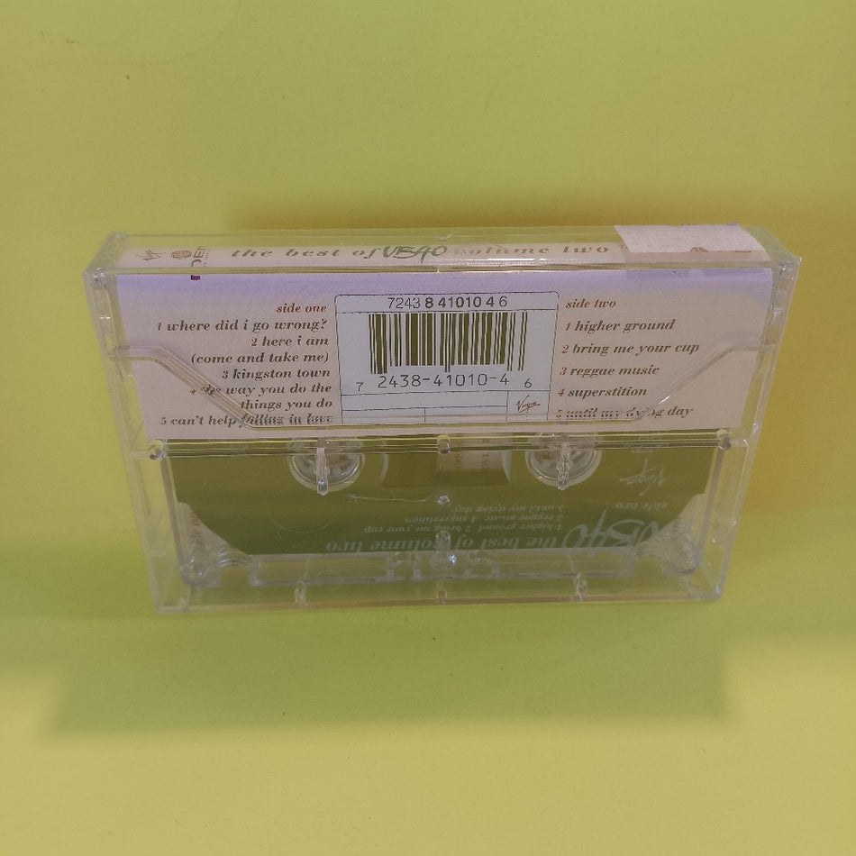 UB40 - The Best Of UB40 Volume Two - 1995 - 7243 8 41010 4 6 - New - Sealed - Cassettes