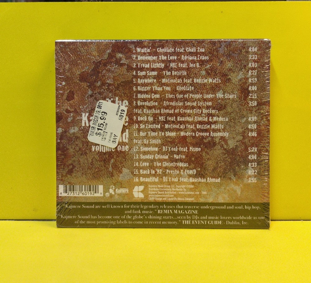 Various - The Kajmere Sound Volume 1 - 2006 - KAJ-019 - New - Sealed - CDs