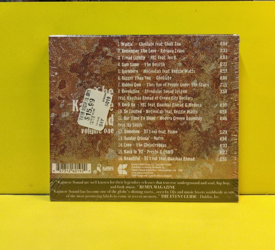 Various - The Kajmere Sound Volume 1 - 2006 - KAJ-019 - New - Sealed - CDs