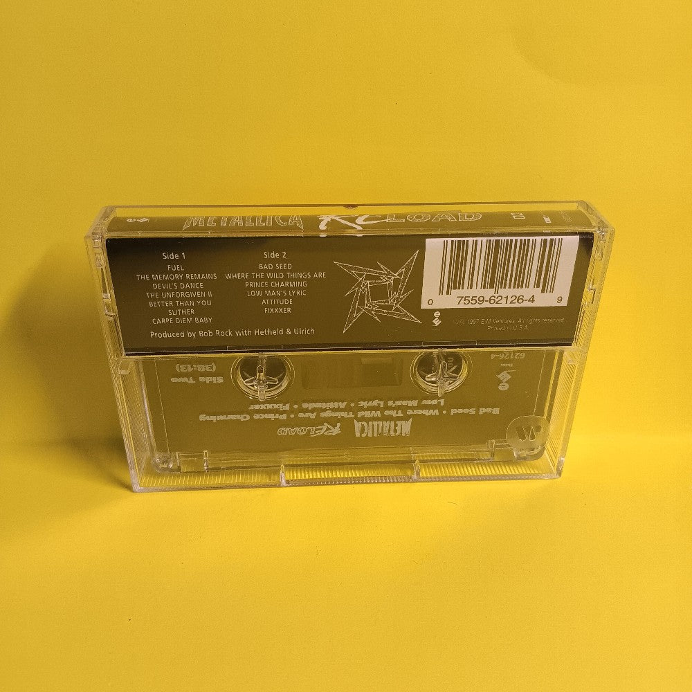 Metallica - Reload - 1997 - 62126-4 - Used - EX - Cassettes