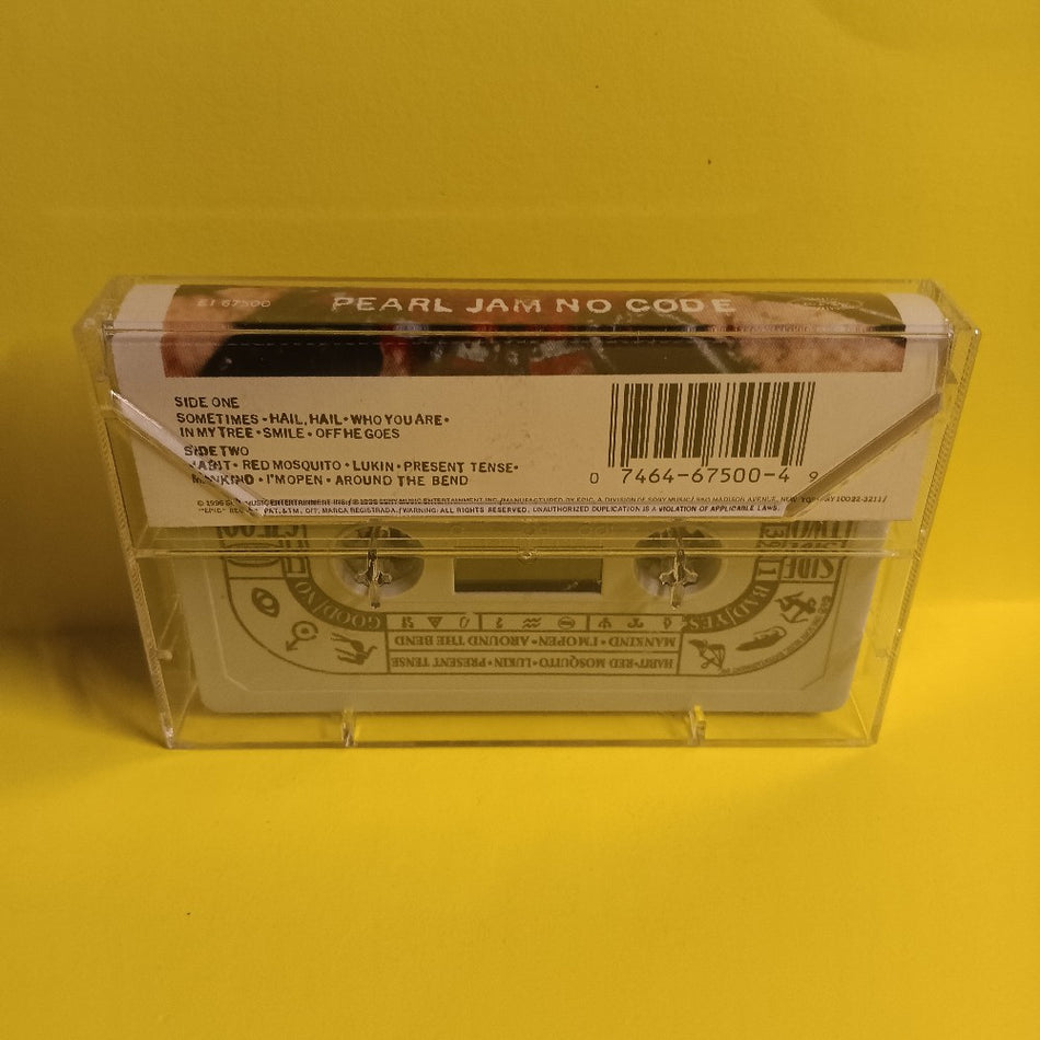 Pearl Jam - No Code - 1996 - ET 67500 - Used - EX - Cassettes