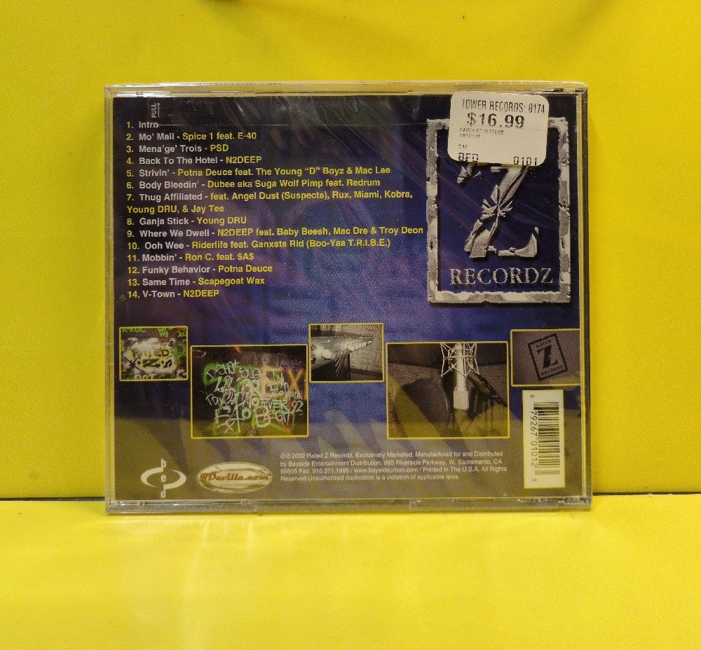 Various - Johnny Z's Hardest Hitters - 2002 - New - Sealed - CDs