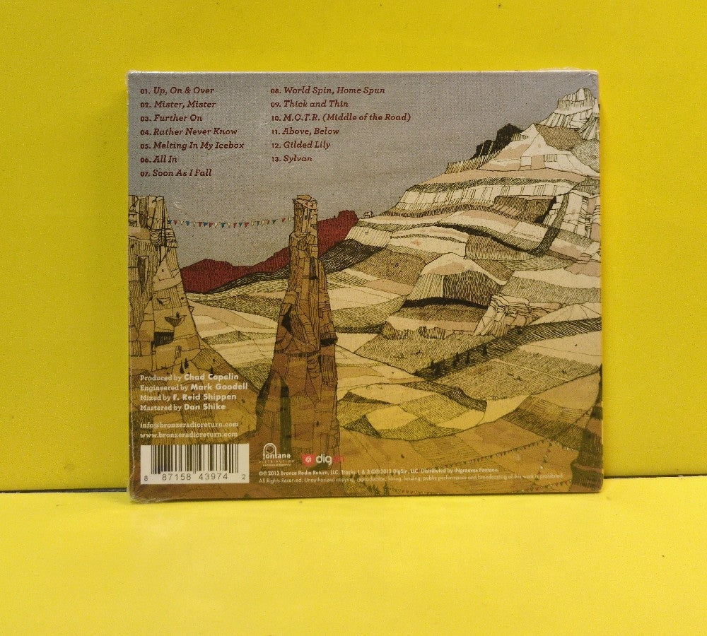 Bronze Radio Return - Up, On & Over! - 2013 - DS1001 - New - Sealed - CDs