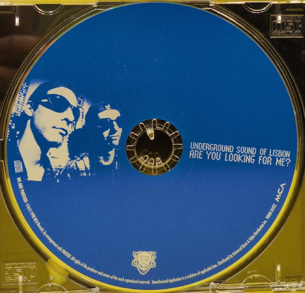 Underground Sound Of Lisbon - Are You Looking For Me? - 1998 - TWDM-55422 - Used - EX - CDs - CD Single - Promo