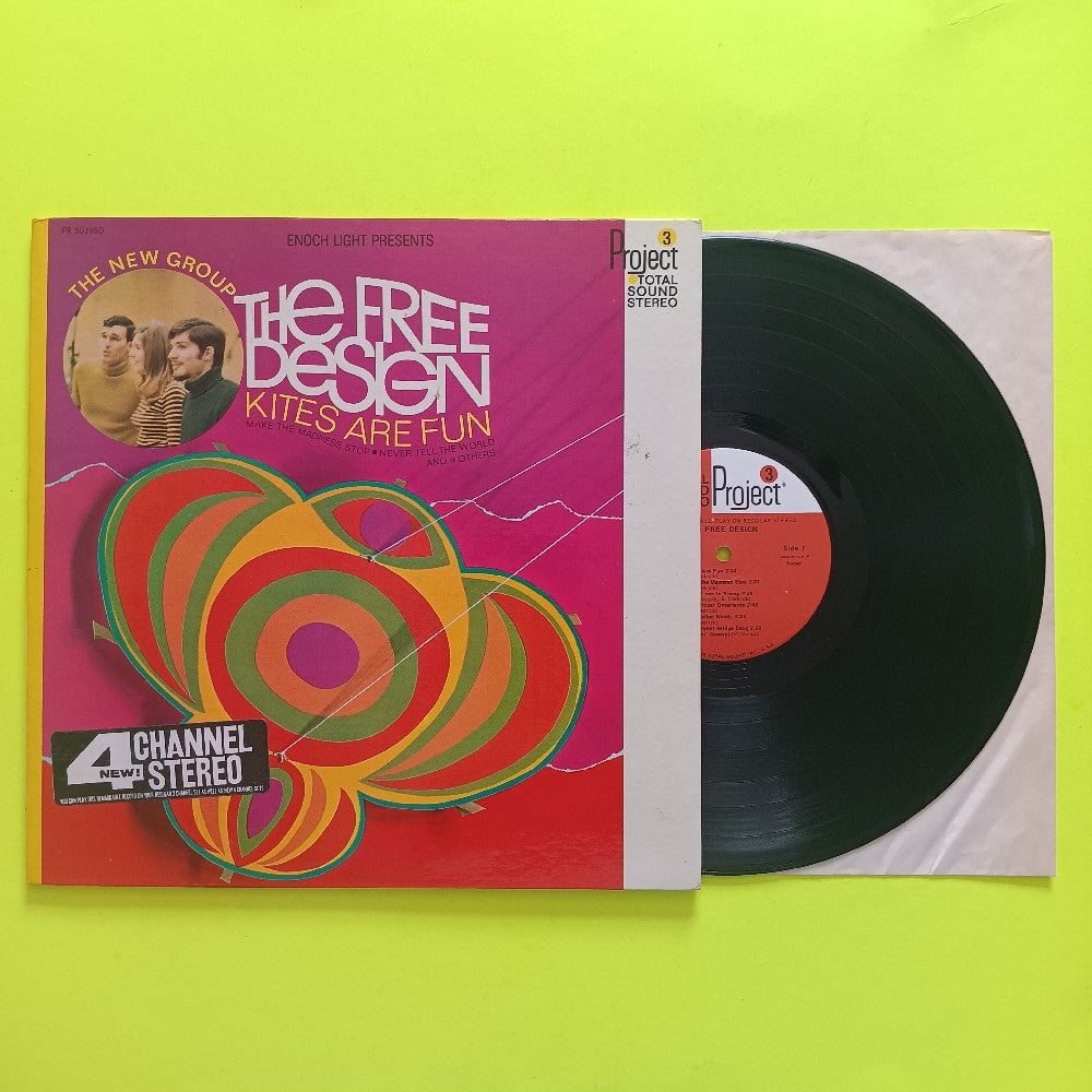The Free Design - Kites Are Fun QUAD - PR 5019QD - Used - VG++ - Vinyl