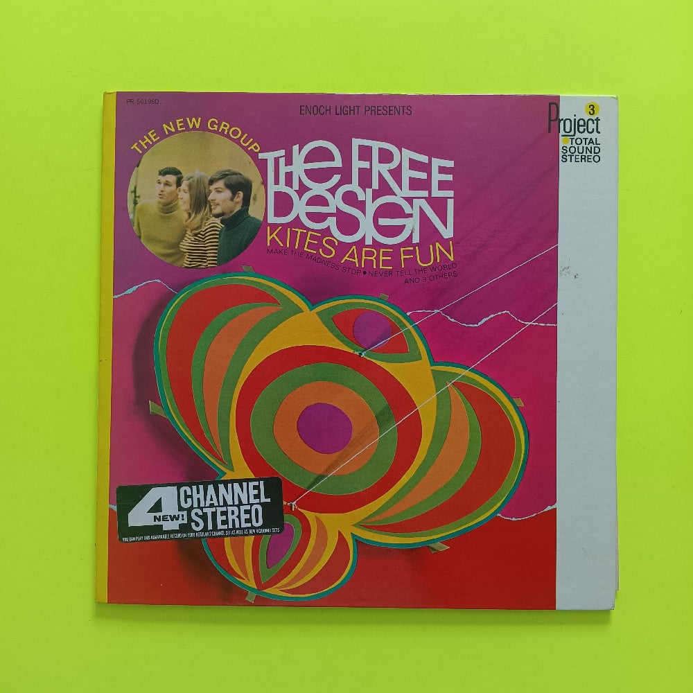 The Free Design - Kites Are Fun QUAD - PR 5019QD - Used - VG++ - Vinyl