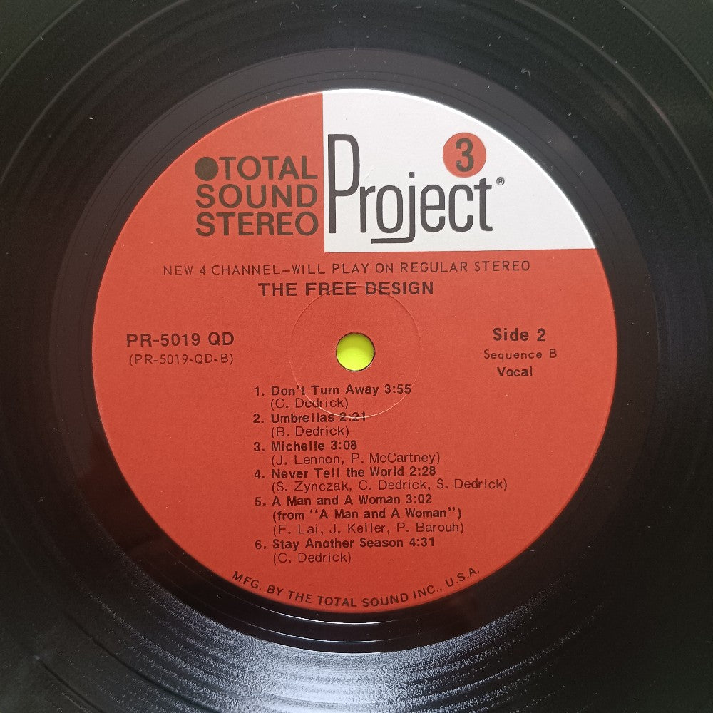 The Free Design - Kites Are Fun QUAD - PR 5019QD - Used - VG++ - Vinyl