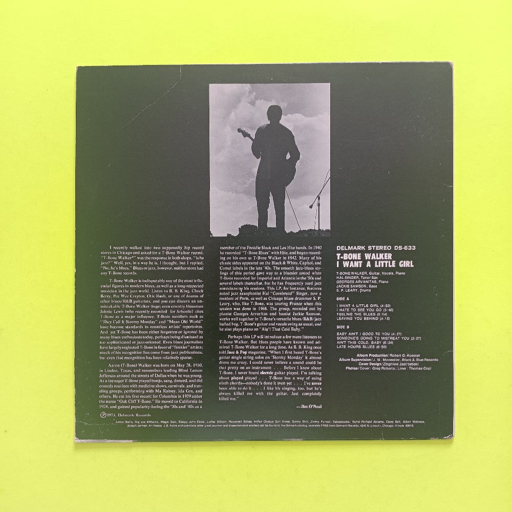 T-Bone Walker - I Want A Little Girl - 1973 - DS-633 - Used - EX - Vinyl
